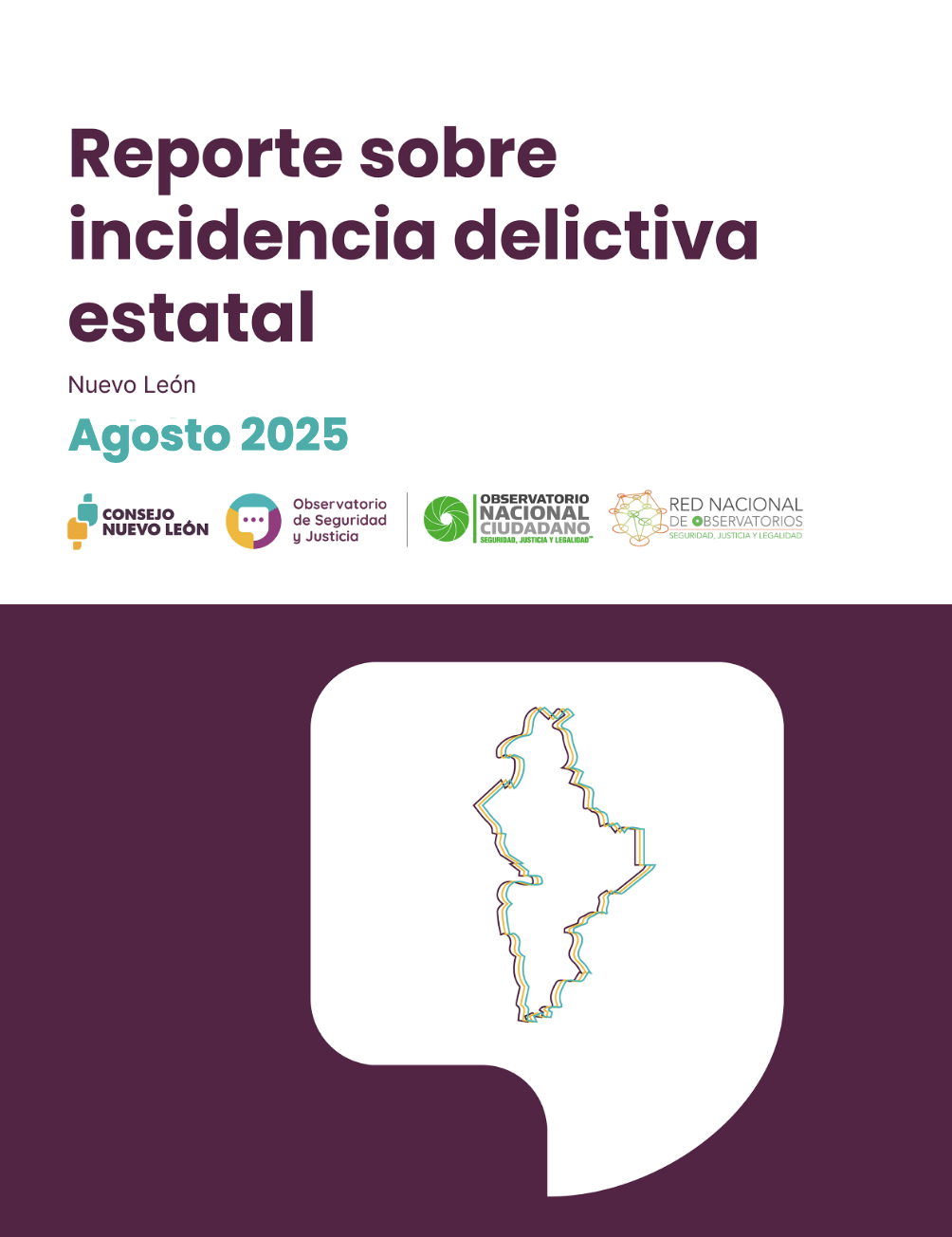archivo Reporte de Incidencia Delictiva Estatal - Agosto 2025