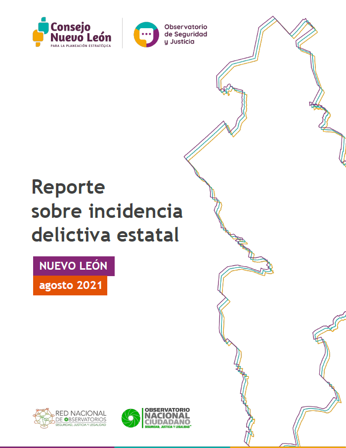 archivo Reporte sobre incidencia delictiva estatal - agosto 2021