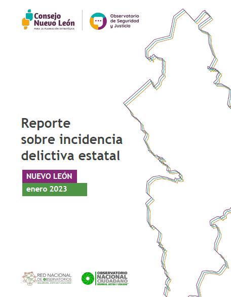 archivo Reporte sobre incidencia delictiva estatal - enero 2023