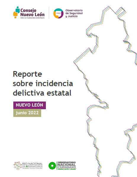 archivo Reporte sobre incidencia delictiva estatal - junio 2022
