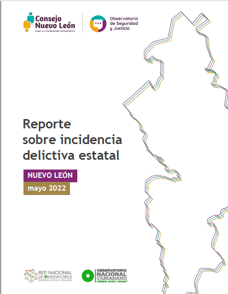 archivo Reporte sobre incidencia delictiva estatal - mayo 2022