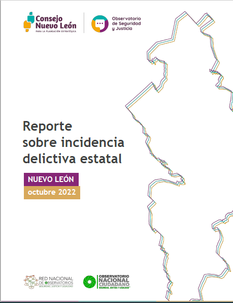 archivo Reporte sobre incidencia delictiva estatal - octubre 2022