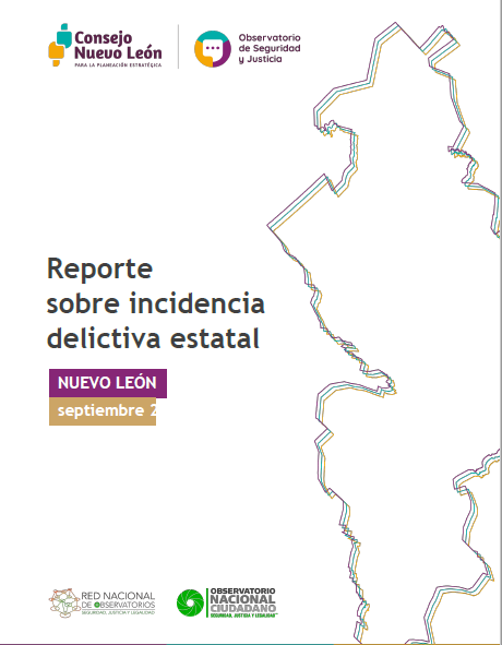 archivo Reporte sobre incidencia delictiva estatal - septiembre 2022