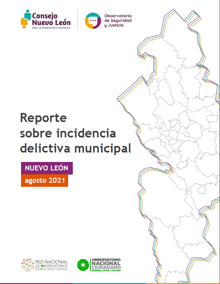 archivo Reporte sobre incidencia delictiva municipal - agosto 2021