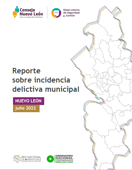 archivo Reporte sobre incidencia delictiva municipal - julio 2022