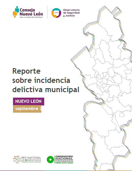 archivo Reporte sobre incidencia delictiva municipal - septiembre 2022