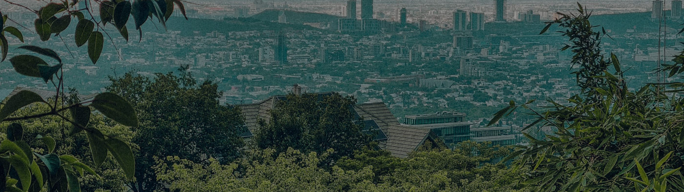 magen de la ciudad de monterrey vista desde el cerro de la banda
