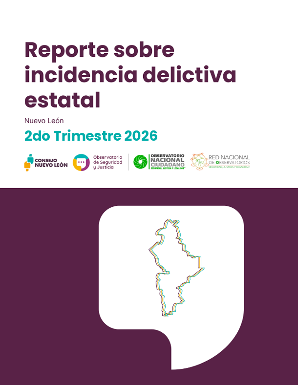 archivo Reporte de Incidencia Delictiva Estatal - Segundo Trimestre 2026 